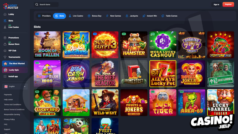 Thumbnail luckyhunter slots