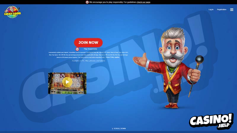 Thumbnail luckylouis-casino lobby