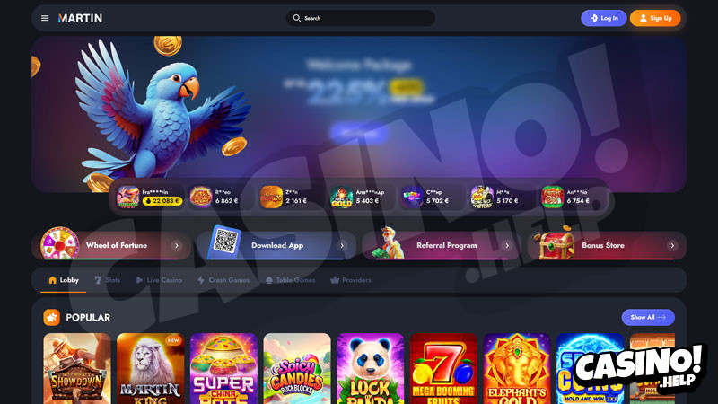 martin lobby screenshot