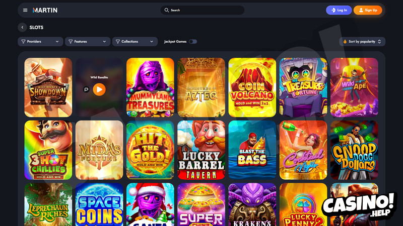 martin slots screenshot