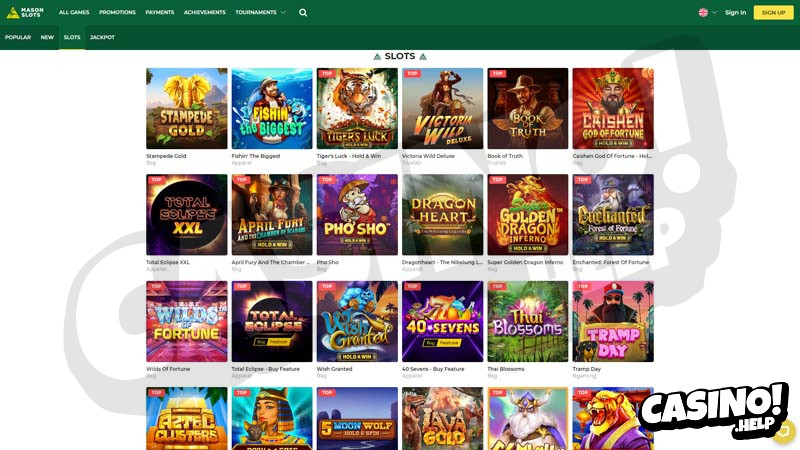 mason-slots slots screenshot