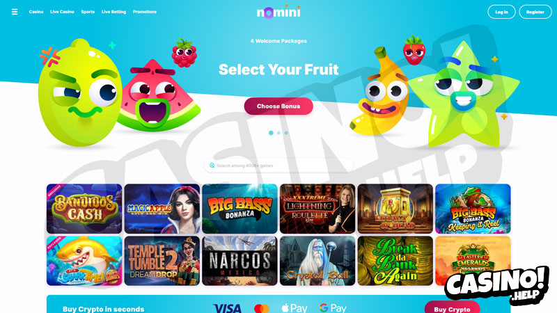 nomini lobby screenshot