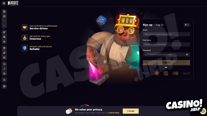 Thumbnail nuggetslots lobby