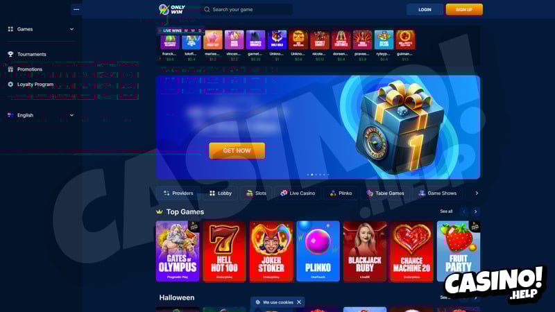 Thumbnail onlywin lobby