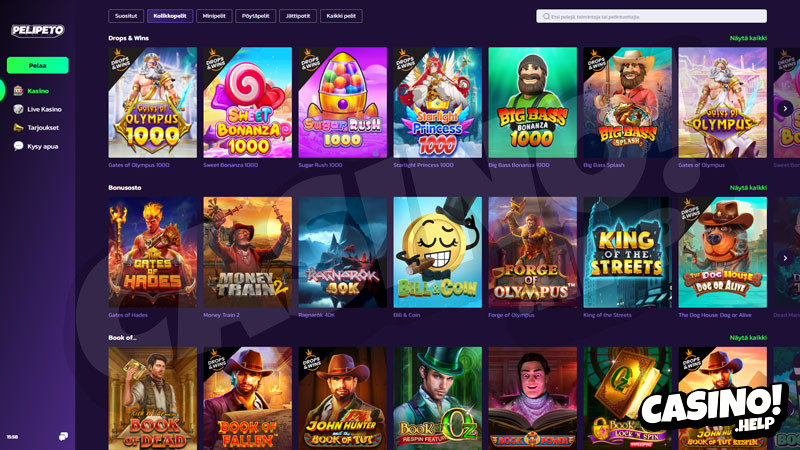 pelipeto slots screenshot