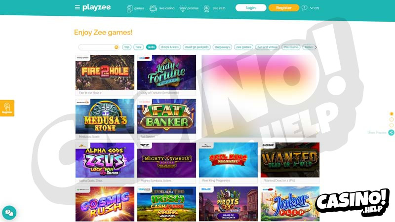 playzee-casino slots screenshot