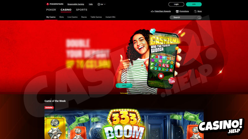 pokerstars lobby screenshot