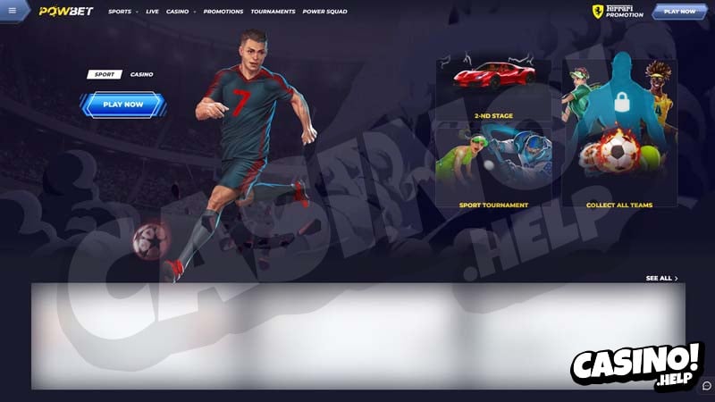 Thumbnail powbet lobby