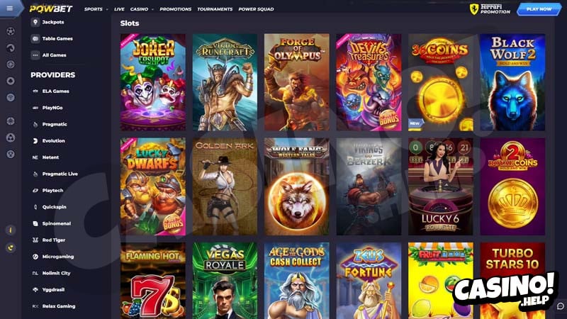 Thumbnail powbet slots