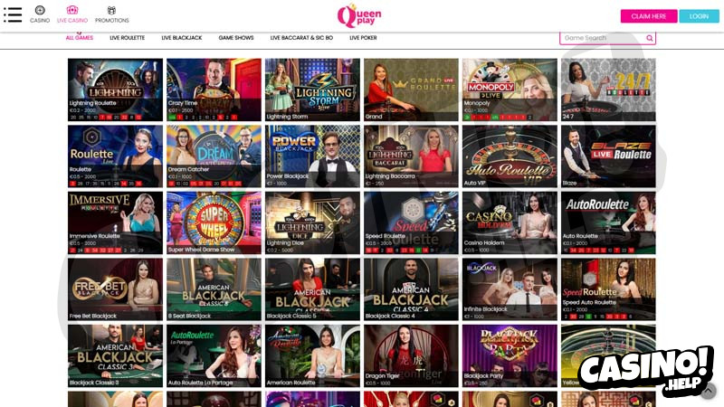queenplay live screenshot