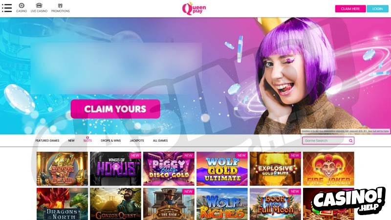 queenplay lobby screenshot