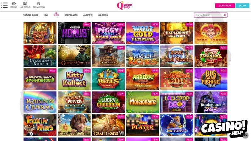 queenplay slots screenshot
