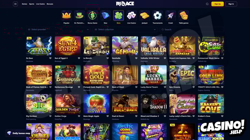 rioace slots screenshot