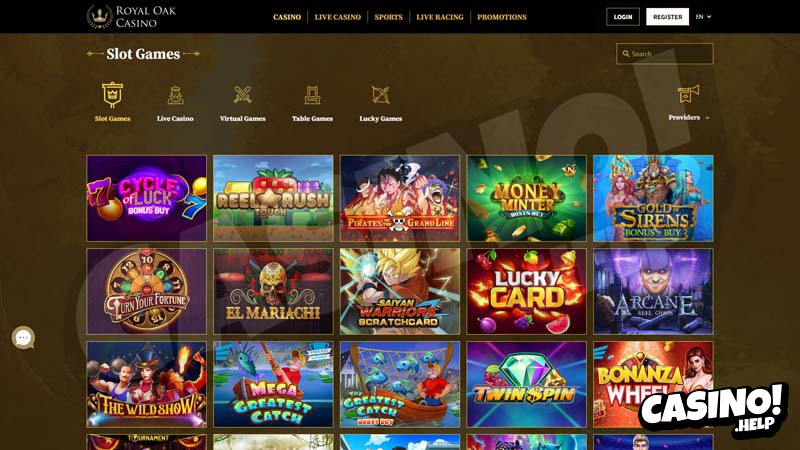 royal-oak slots screenshot