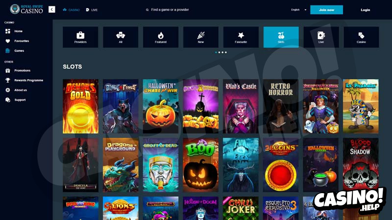 royal-swipe-casino slots screenshot