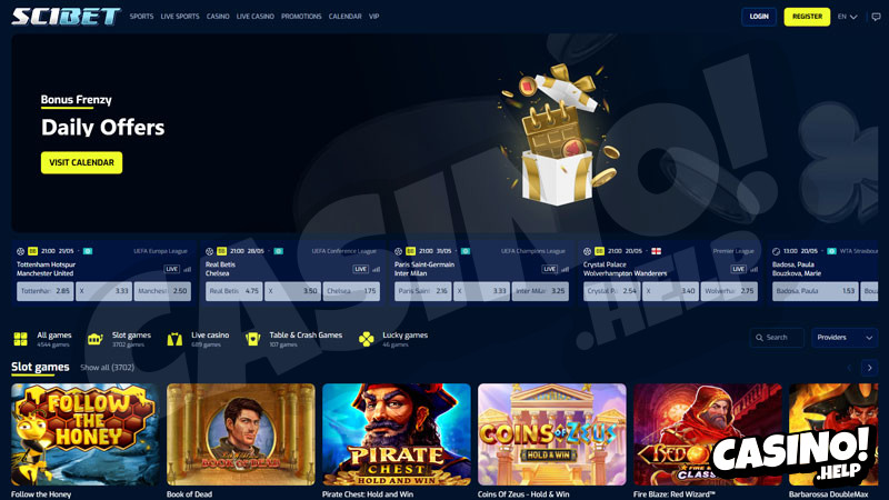 scibet lobby screenshot
