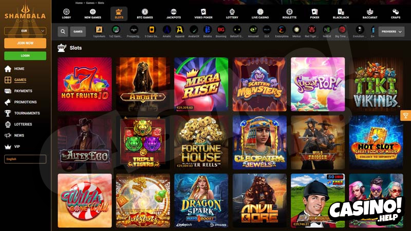 shambala slots screenshot