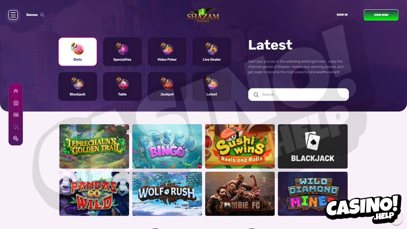 Thumbnail shazam slots