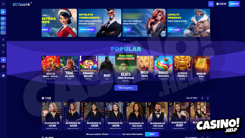 Thumbnail skyslots lobby