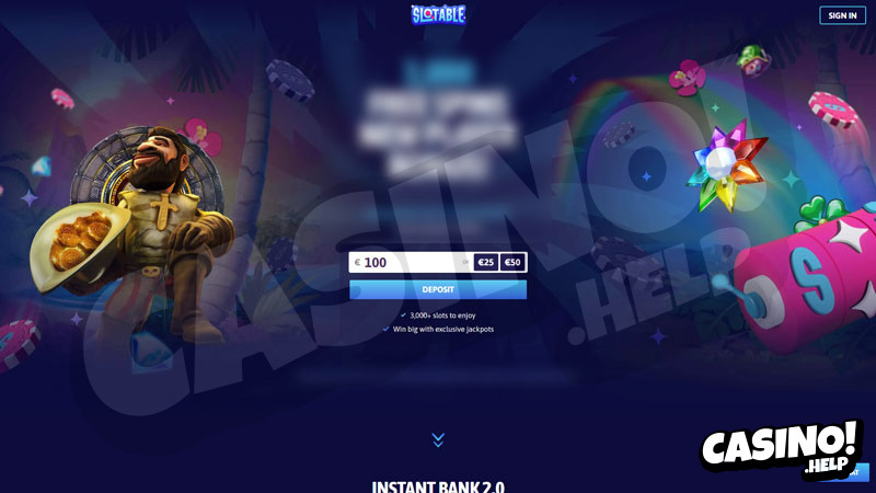 slotable lobby screenshot