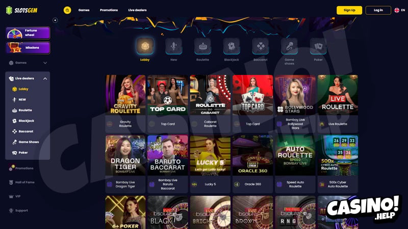 slotsgem live screenshot