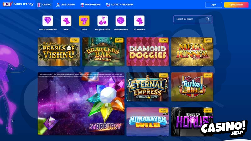 slotsnplay slots screenshot