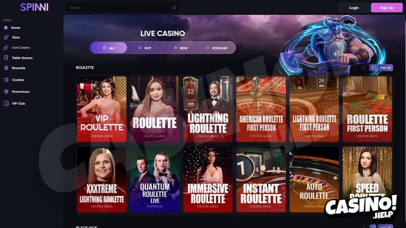Thumbnail spinni live
