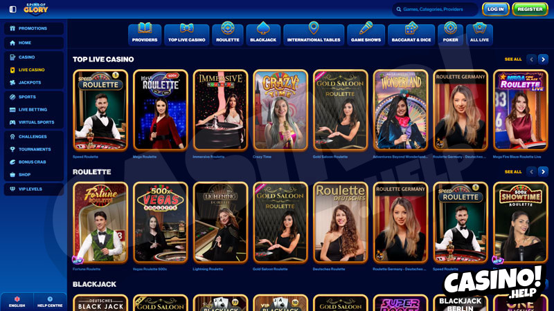 spins-of-glory live screenshot
