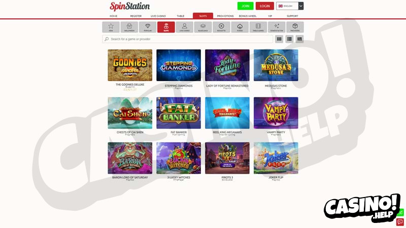 spinstation-x-casino slots screenshot