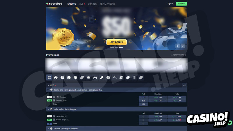 Thumbnail sportbet lobby