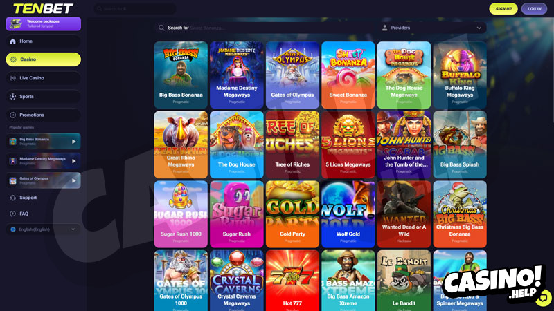Thumbnail tenbet slots