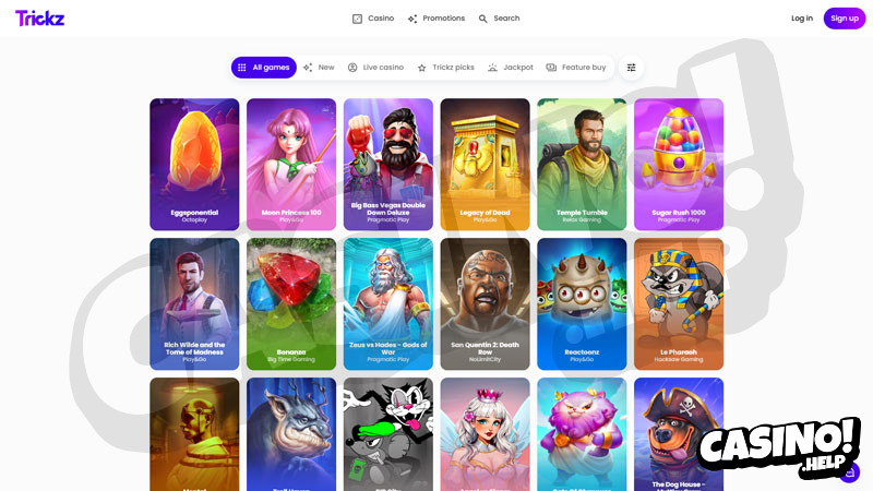 trickz slots screenshot