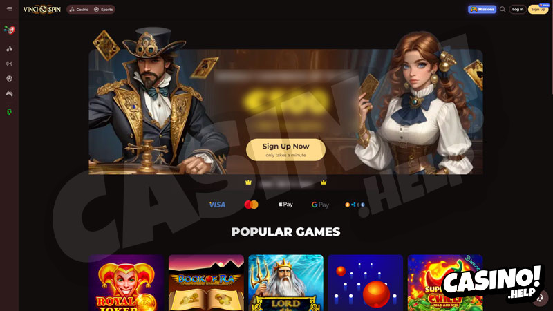 Thumbnail vincispin lobby