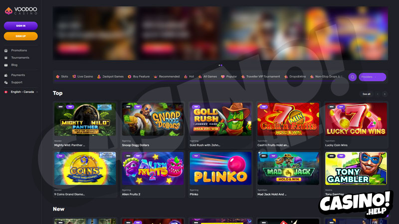 Thumbnail voodoo-casino lobby
