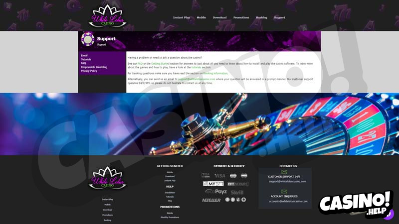 white-lotus support screenshot