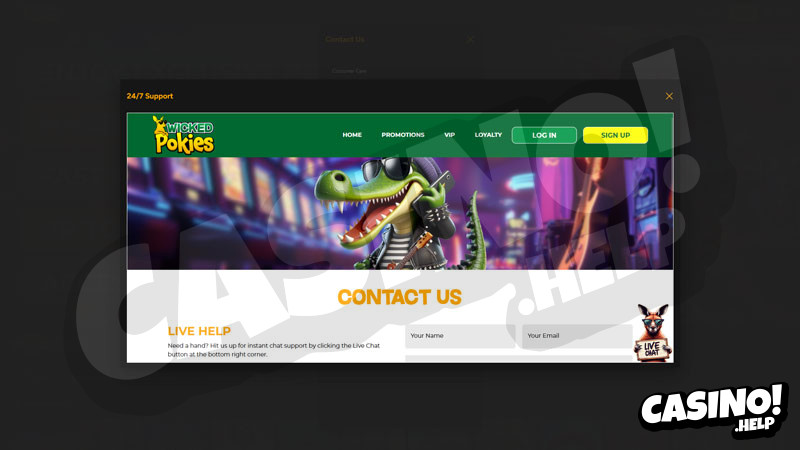 Thumbnail wicked-pokies support