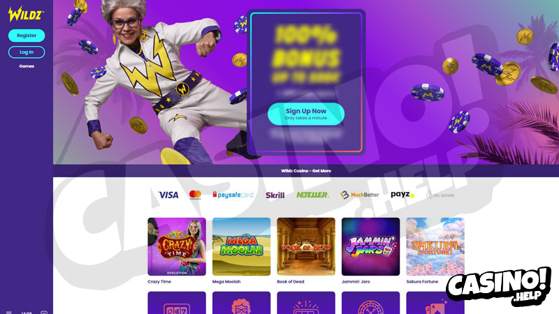wildz lobby screenshot