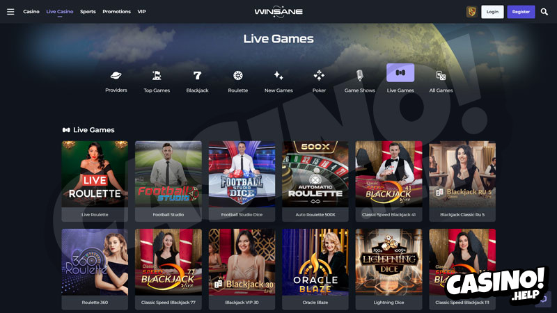 Thumbnail winsane live