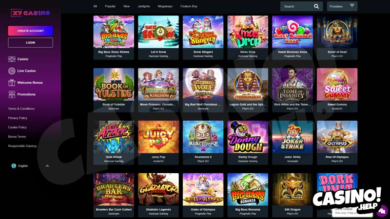 x7-casino slots screenshot